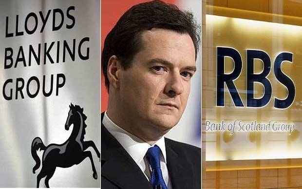 Lloyds Banking Group George Osborne RBS