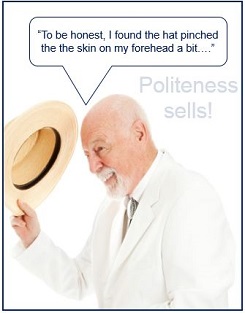 Polite negative opinions