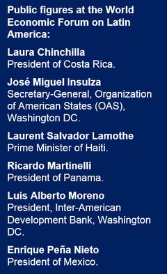 World Economic Forum public figures