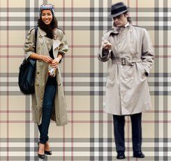 Burberry trench coat
